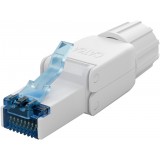 Kištukas 8P8C (RJ45) CAT6A su užsegamu gaubteliu Goobay